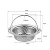 Pack of 2 Drain Strainers, Kitchen Sink Strainer, Stainless Steel