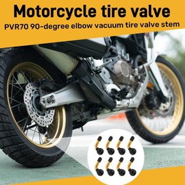 90 Grad,Winkelventil,8pcs Motorrad Tubeless Ventil,Winkelventil für schlauchlose Reifen,Roller Ventil,Tubeless Ventil,Rollerventil Roller Ventil,Winkelventil für Reifen,Reifenventil