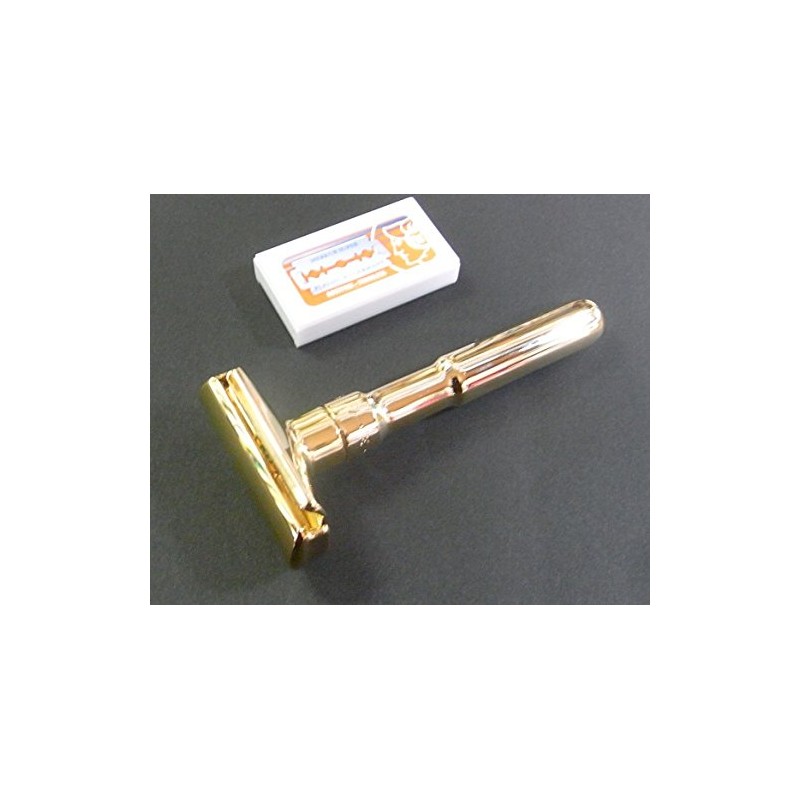 Fall Of Merkur Print Shave Beard Razor Double-Edged Holder "Futur
