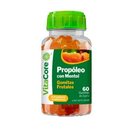 Propóleo con Mentol – Gomitas Frutales
