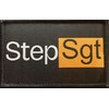 Step SGT Sergeant Funny Military Hook and Loop Morale Patch,