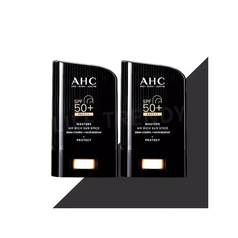 AHC 1+1 AHC 마스터즈 에어리치 선스틱 끈적임없는 워터프루프 박세리선크림 1+1