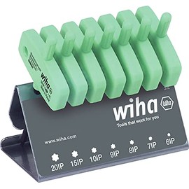 Wiha Torx Plus® 26261 Allen Wrench with Key Handle Set of 7 Burnished in Workbench Stand