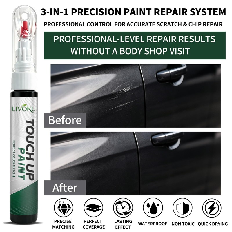 Bright White PW7/GW7 Touch Up Paint Pen for Jeep