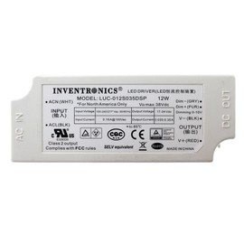 Inventronics LUC-012S035DSP Dimmable Constant Current LED Driver, 12W 17-34VDC