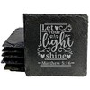 Faith and Hope: Laser Etched Let Your Light Shine: Scripture