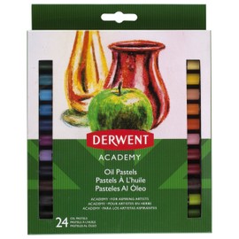 Derwent Academy Pastels, Oil, 24 Pack (98218)