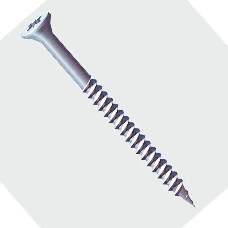 TIMCO Twin-Threaded Woodscrews - PZ - Double Countersunk - 8