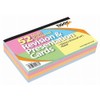 Revision & Presentation Cards - 52 Multi Coloured Ruled Cards