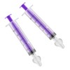 2 Enjuagues nasales para bebés en color morado. 2 PACK!