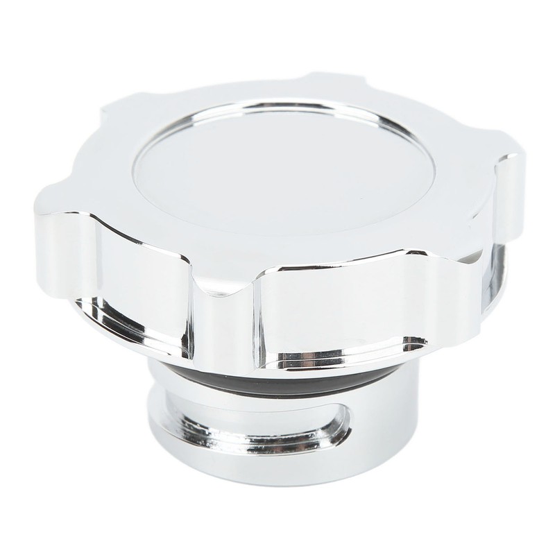 Oil Cap Aluminium Alloy Polished Oil Inlet Cover Cap Replacement