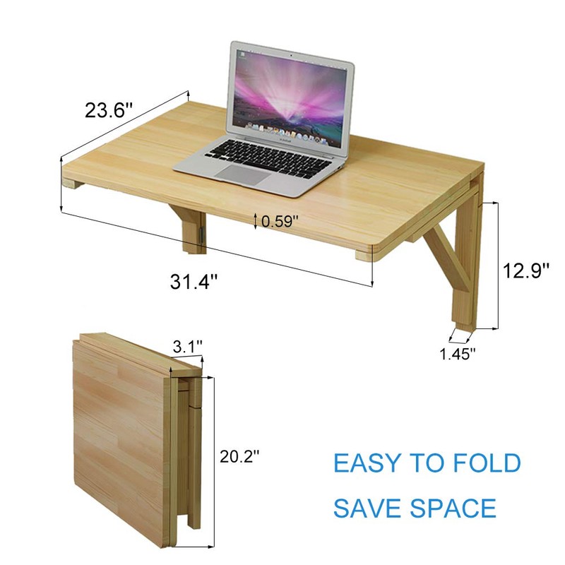 MM MELISEN Wall Mounted Folding Table for Laundry Room, Fold
