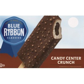 Blue Ribbon Classics Candy Center Crunch Ice Cream Truck Sticker Decal 8"x5"