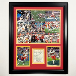 Kansas City Chiefs | 2022 Champions | Framed Photo Collage | 2 Sizes (Mosaic, 18" x 22")