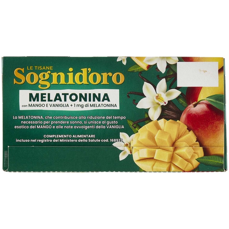 Infuso Melatonina con Mango e Vaniglia 16 filtri