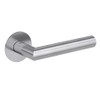 Griffwerk Lucia Piatta S OS Door Handle Set Stainless Steel