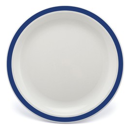 Harfield 17cm Polycarbonate Rimmed New Duo Plate Royal Blue (Pack of 4)