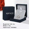 NEWNOVE Necklaces for Women, Sterling Silver Heart Necklace Gifts for