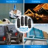 Amarine Made Boat Dock Lines, 4pcs 1/2' X 35' Nylon,