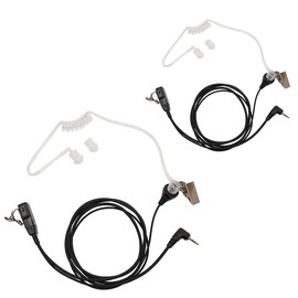 TDYU Acoustic Tube Earpiece Headset with PTT Mic Compatible with Uniden GMR 2 MOICO M880 T228 T328 T388 GMR5089-2CKHS GMR1636-2C Walkie Talkie Two Way Radio