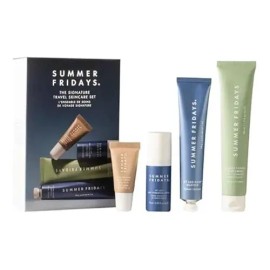 Summer Fridays The Signature Travel Skincare Set  Mascarill                                                                                           