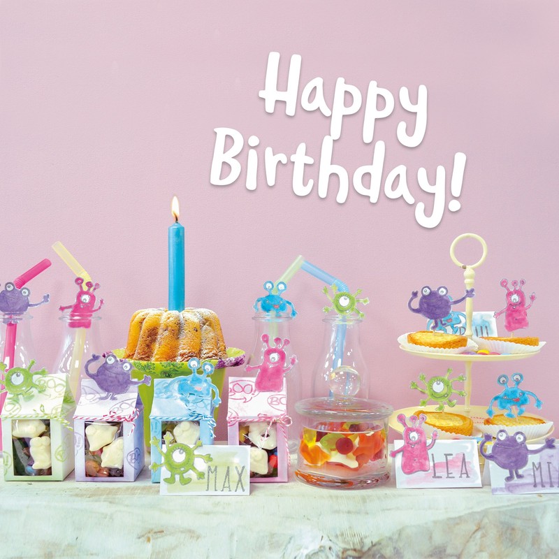 Viva Decor GmbH Clear Stamps Set of 4