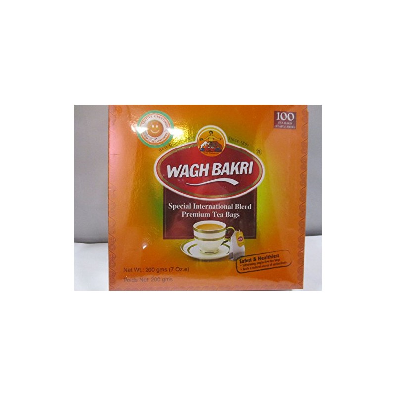 3 PACKS: Wagh Bakri Premium Tea Bags