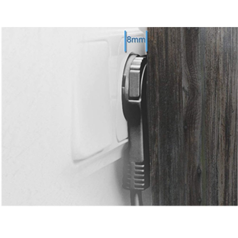 SAT-FOX IEC Cable 5 m | IEC Plug to Earthing