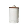Juliska Berry & Thread Whitewash 10" Canister with Wooden Lid