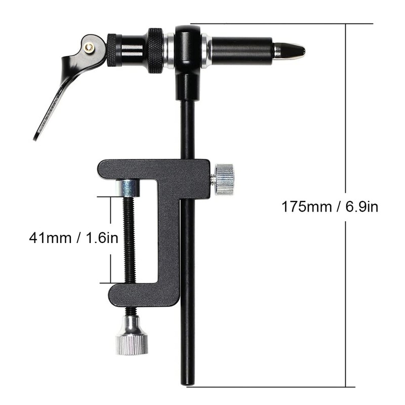 LIXADA Fly Tying Tools Kit 5/6PCS with Fly Tying Vise
