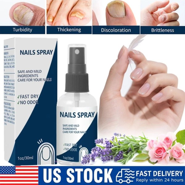 unbranded Blinzador Nails Spray Fingernails Nutrition Long-Lasting Toenail Care Supplies