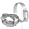 Horiznext 10.5 inch stainless steel hose clamp, adjustable metal worm