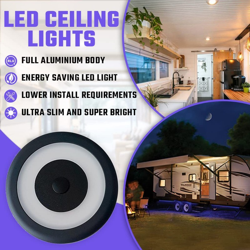 MARVIX 4 x LED Ceiling Light 12v 24V Spotlight -