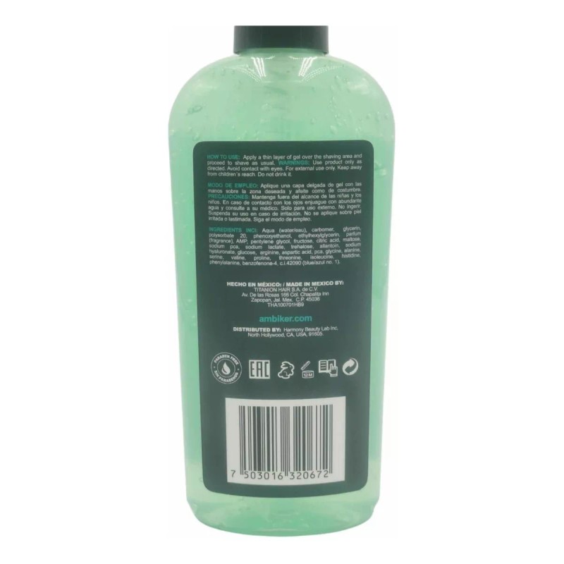 AMERICAN BIKER Gel De Rasurado Barba Y Cabeza Piel Sensible