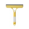 Multi-function Mirror and Window Squeegee with Built-in Spray Bottle -