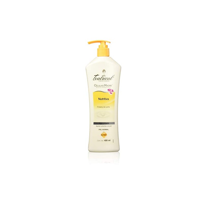 TEATRICAL - Crema Corporal Nutritiva. Con células madre de flor