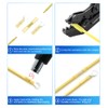 KONBUR 580Pcs Heat Shrink Wire Connectors -Insulated Electrical Terminals Kit-