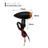 DREAMIZER 4pcs Motorcycle Indicator Light Front Rear Ball Shape Indicator