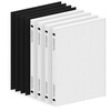 CFKREYA 4 Pack Air Filter Replacement for Fellowes AeraMax 290/300/DX95