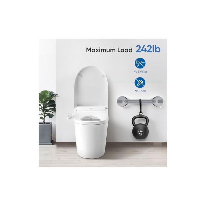 Bathroom Handles 16 inches, MAX 110 KG Handle for Bathroom