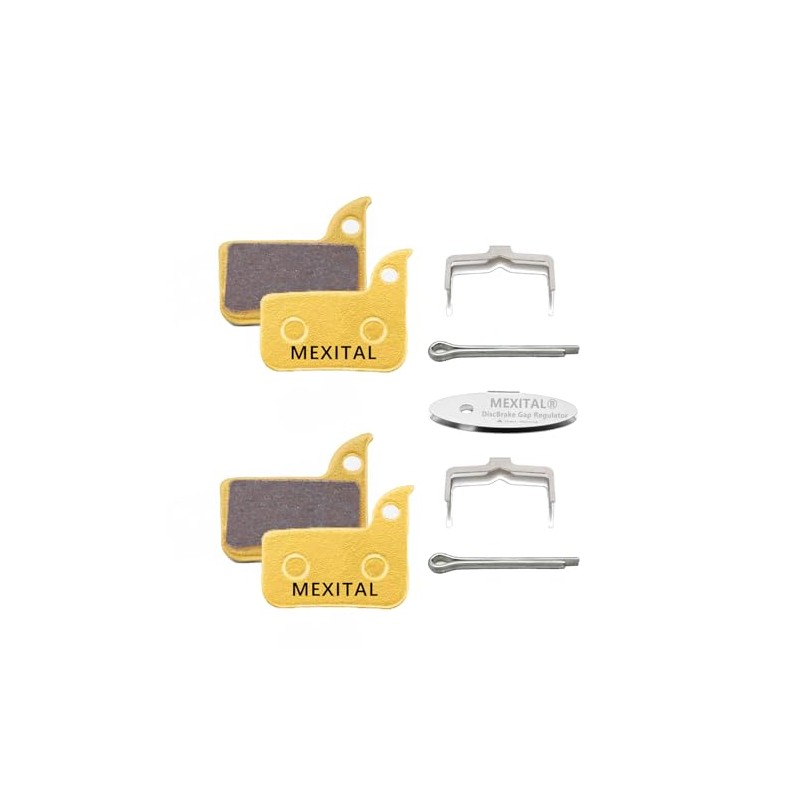 2 Pares de Pastillas de Freno de Disco sinterizadas para