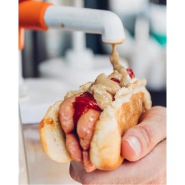 Walter's Mustard, 9 oz - World Famous, Specially Blended Since 1919, All Natural, No Additives, A Secret Blend of Mustard Seeds, Relish & Spices.
