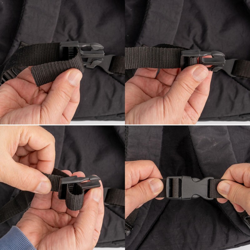 Your Day Mate Buckle, 25 mm, plastic, snap buckle, replacement