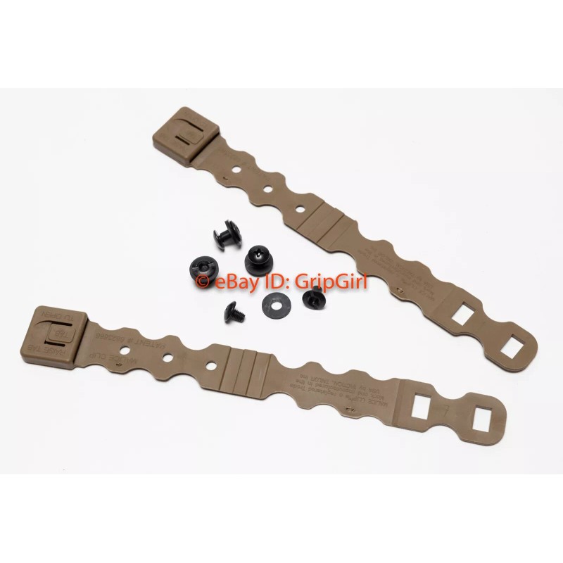 Coyote V2 Malice Clips & Mounting Hardware Kydex Holster Battle