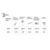IONIZE DL321 Push Dimmer 200 W LED Flush-Mounted 230 V