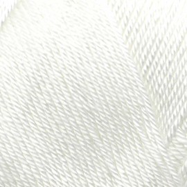 Estako Dream, (4 Skeins Pack) 100% Microfiber Acrylic Yarn, Soft, Super Fino/Fingering Weight (1) for Crochet and Knitting (4 x 3.5 Oz) / (4 x 382 Yrds) (70171 - White)
