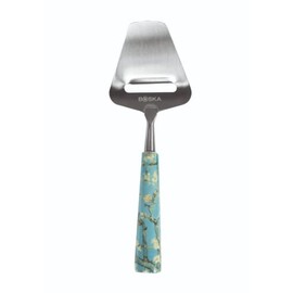 BOSKA Mini Van Gogh Cheese Slicer - Almond Blossom / for Art Lovers / Ceramic / Stainless Steel / 160 x 53 x 15 mm