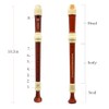 HOSEYIN Alto Recorder Baroque style German style F Key 8