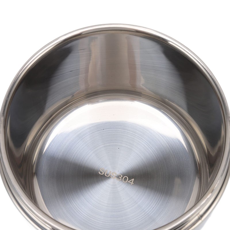 DAUERHAFT Insulated Food Container, Thermal Lunch Box, 304 Stainless Steel