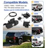 LAIKOU 113436 Black Twist Handle Kit Compatible with Leer Truck